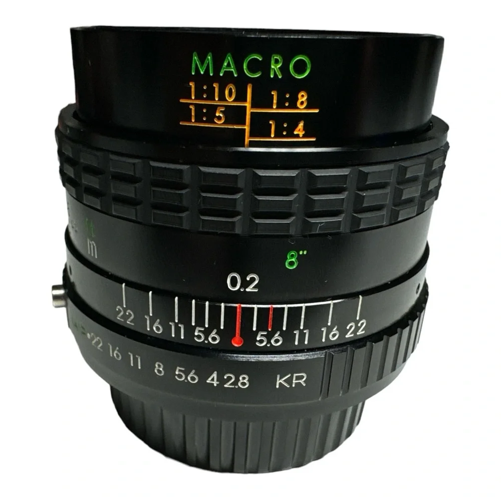🔥 Kalimar MC Automatic f=28mm f/2.8 52mm Wide-Angle Macro Korean Lens 🔥